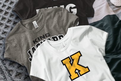 KING HIGH SCHOOL JAGUARS Tees (Option 1) Banner