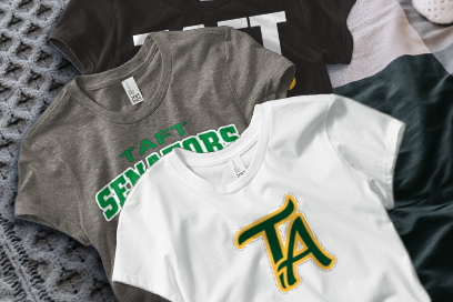 ROBERT A TAFT HIGH SCHOOL SENATORS Tees (Option 1) Banner