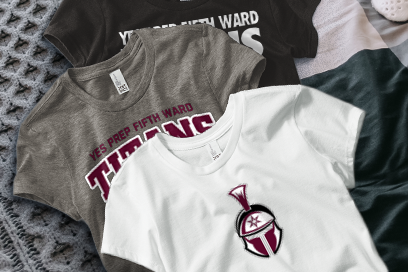YES PREP SCHOOL FIFTH WARD TITANS Tees (Option 1) Banner