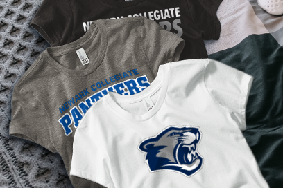 NEWARK COLLEGIATE ACADEMY PANTHERS Tees (Option 1) Banner