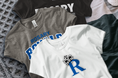 ROSARY HIGH SCHOOL ROYALS Tees (Option 1) Banner
