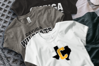 CAYUGA HIGH SCHOOL WILDCATS Tees (Option 1) Banner