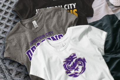 JUNCTION CITY HIGH SCHOOL DRAGONS Tees (Option 1) Banner