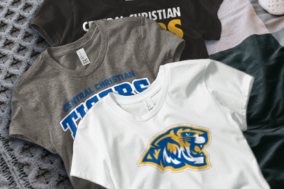 Central Christian Tigers Tees (Option 1) Banner