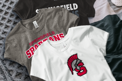 SPRINGFIELD SPARTANS The Online Store Tees (Option 1) Banner