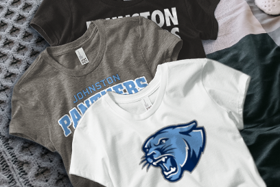 JOHNSTON HIGH SCHOOL PANTHERS Tees (Option 1) Banner