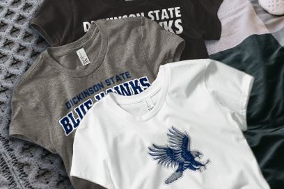 Dickinson State Blue Hawks Tees (Option 1) Banner