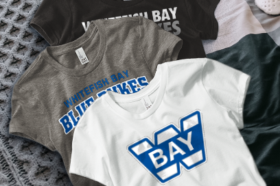 Whitefish Bay Blue Dukes Tees (Option 1) Banner
