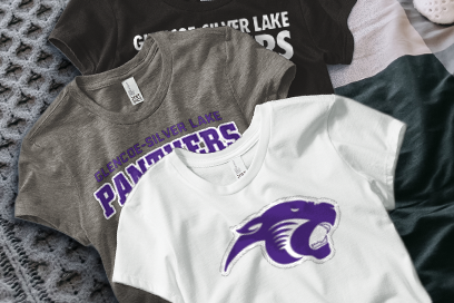 Glencoe-Silver Lake Panthers Tees (Option 1) Banner