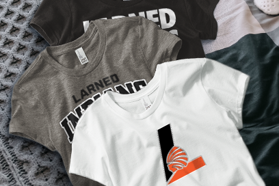 LARNED HIGH SCHOOL INDIANS Tees (Option 1) Banner