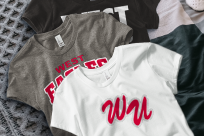 WEST UNION HIGH SCHOOL EAGLES Tees (Option 1) Banner