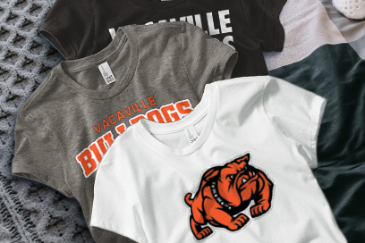 Vacaville Bulldogs Tees (Option 1) Banner