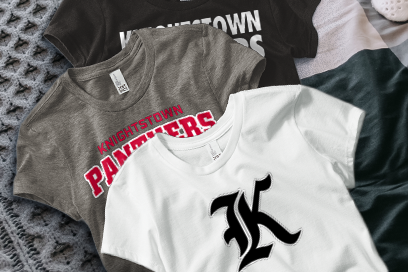 KNIGHTSTOWN HIGH SCHOOL PANTHERS Tees (Option 1) Banner