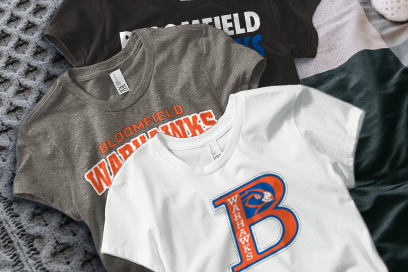 Bloomfield Warhawks Tees (Option 1) Banner