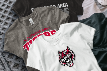 FLEETWOOD AREA HIGH SCHOOL TIGERS Tees (Option 1) Banner
