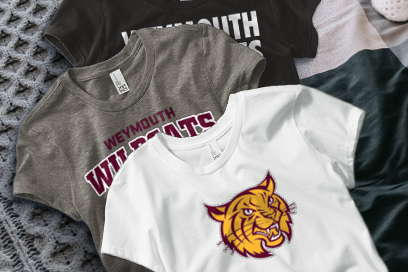 Weymouth Wildcats Tees (Option 1) Banner