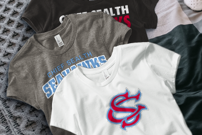 CHIEF SEALTH HIGH SCHOOL SEAHAWKS Tees (Option 1) Banner