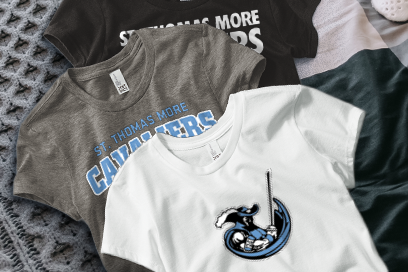 St. Thomas More Cavaliers Tees (Option 1) Banner