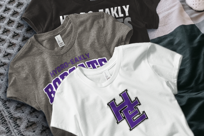 HYDRO-EAKLY HIGH SCHOOL BOBCATS Tees (Option 1) Banner