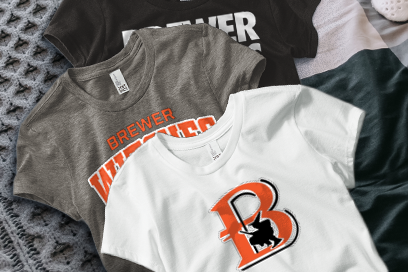 BREWER HIGH SCHOOL WITCHES Tees (Option 1) Banner