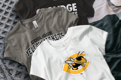 COOLIDGE HIGH SCHOOL YELLOWJACKETS Tees (Option 1) Banner