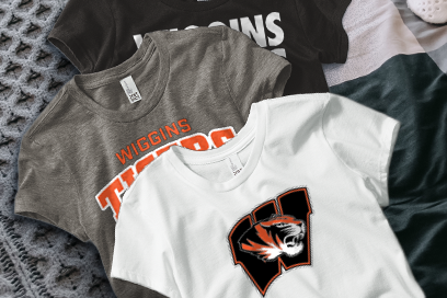 WIGGINS TIGERS The Official Online Store Tees (Option 1) Banner