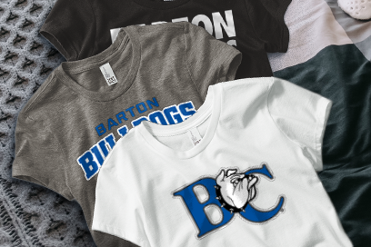 Barton College Official Store of the Bulldogs Tees (Option 1) Banner