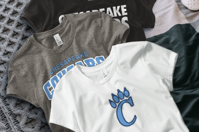 Chesapeake Cougars Tees (Option 1) Banner