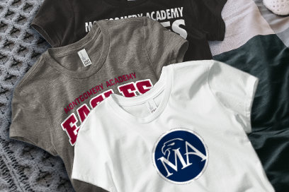 Montgomery Academy Eagles Tees (Option 1) Banner