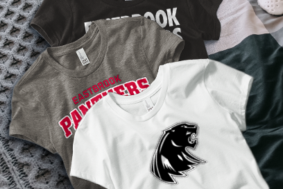 EASTBROOK HIGH SCHOOL PANTHERS Tees (Option 1) Banner