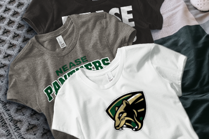 NEASE HIGH SCHOOL PANTHERS Tees (Option 1) Banner
