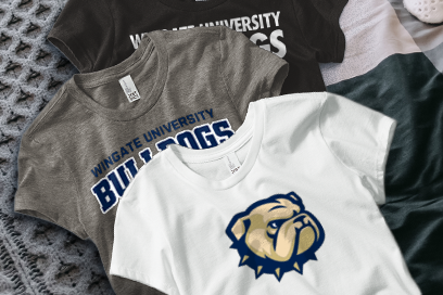 Wingate University Bulldogs Tees (Option 1) Banner