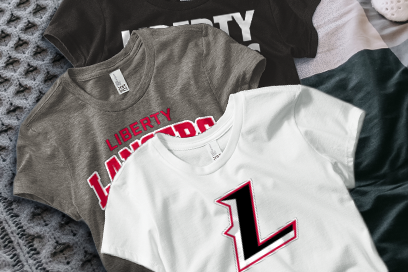 LIBERTY HIGH SCHOOL LANCERS Tees (Option 1) Banner