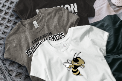 LEBANON HIGH SCHOOL YELLOWJACKETS Tees (Option 1) Banner