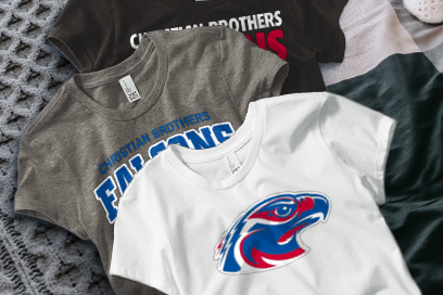 CHRISTIAN BROTHERS HIGH SCHOOL FALCONS Tees (Option 1) Banner