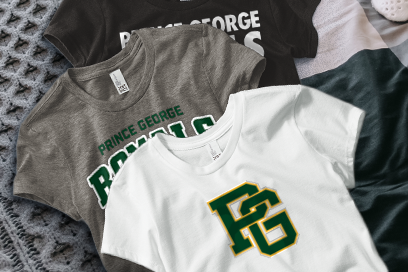 PRINCE GEORGE HIGH SCHOOL ROYALS Tees (Option 1) Banner