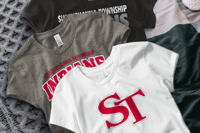SUSQUEHANNA TOWNSHIP HIGH SCHOOL INDIANS Tees (Option 1) Banner