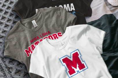 MIRA LOMA HIGH SCHOOL MATADORS Tees (Option 1) Banner