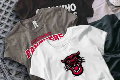 COCONINO HIGH SCHOOL PANTHERS Tees (Option 1) Banner