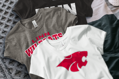 LINN R-2 HIGH SCHOOL WILDCATS Tees (Option 1) Banner