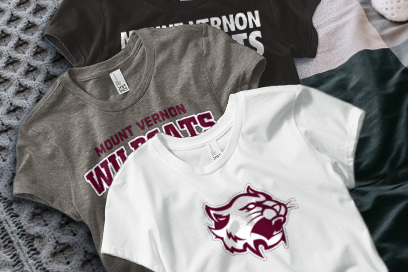MOUNT VERNON HIGH SCHOOL WILDCATS Tees (Option 1) Banner