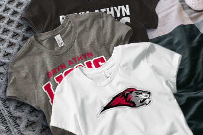 Bryn Athyn College The Official Store of the Lions Tees (Option 1) Banner