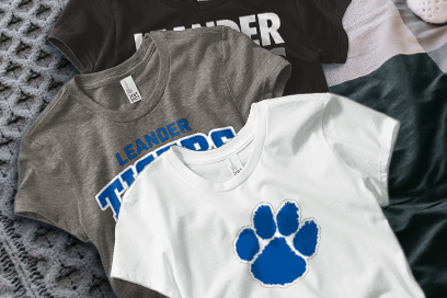 Leander Tigers Tees (Option 1) Banner
