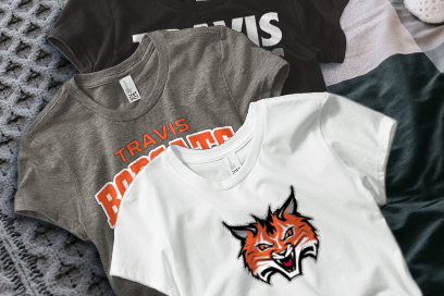 Travis Bobcats Tees (Option 1) Banner