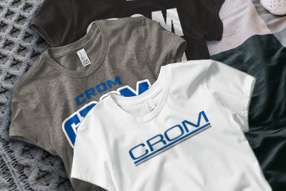 CROM 0 Tees (Option 1) Banner