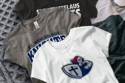 St. Wenceslaus  Knights Tees (Option 1) Banner