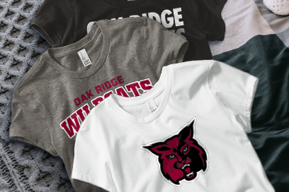 Oak Ridge Wildcats Tees (Option 1) Banner