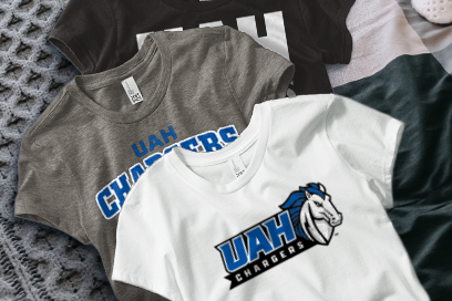 UAH Chargers Tees (Option 1) Banner