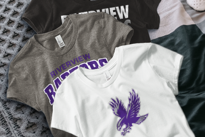 Riverview Raptors Tees (Option 1) Banner