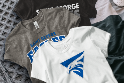 Saint George  Eagles Tees (Option 1) Banner